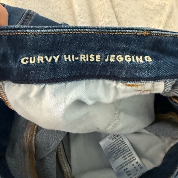 American Eagle Curvy High Rise Jegging 14Long - Picture 5 of 9